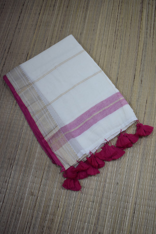 Mul Cotton Saree image 0