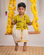 Adithya Mustard Mangalagiri Shirt